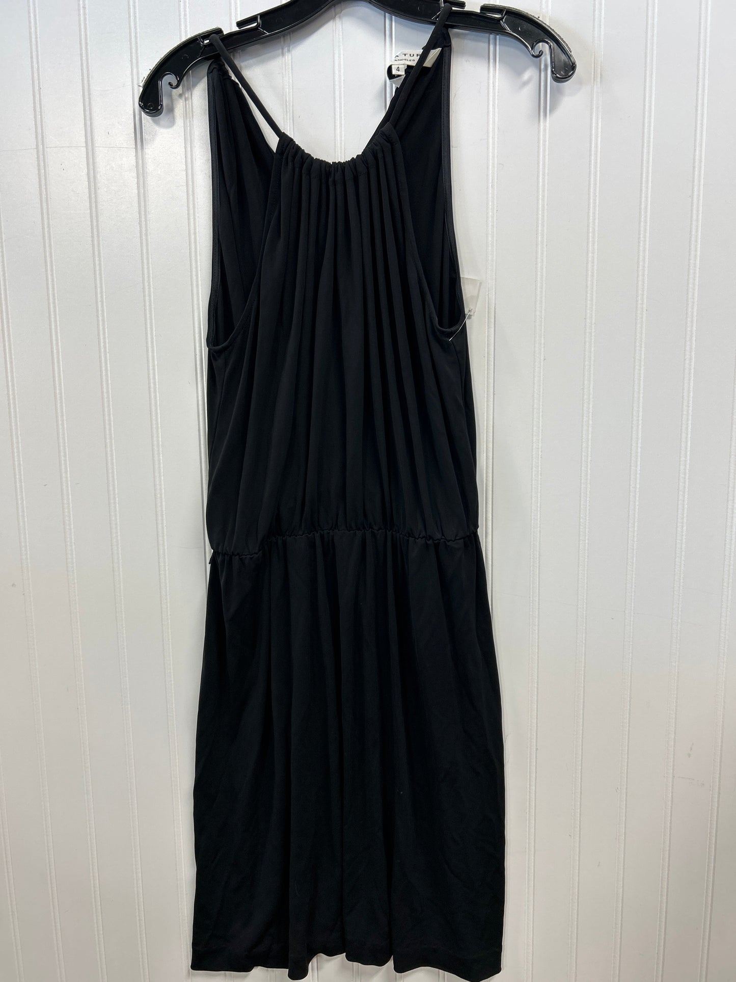 Dress Casual Midi By Trina By Trina Turk In Black, Size:4