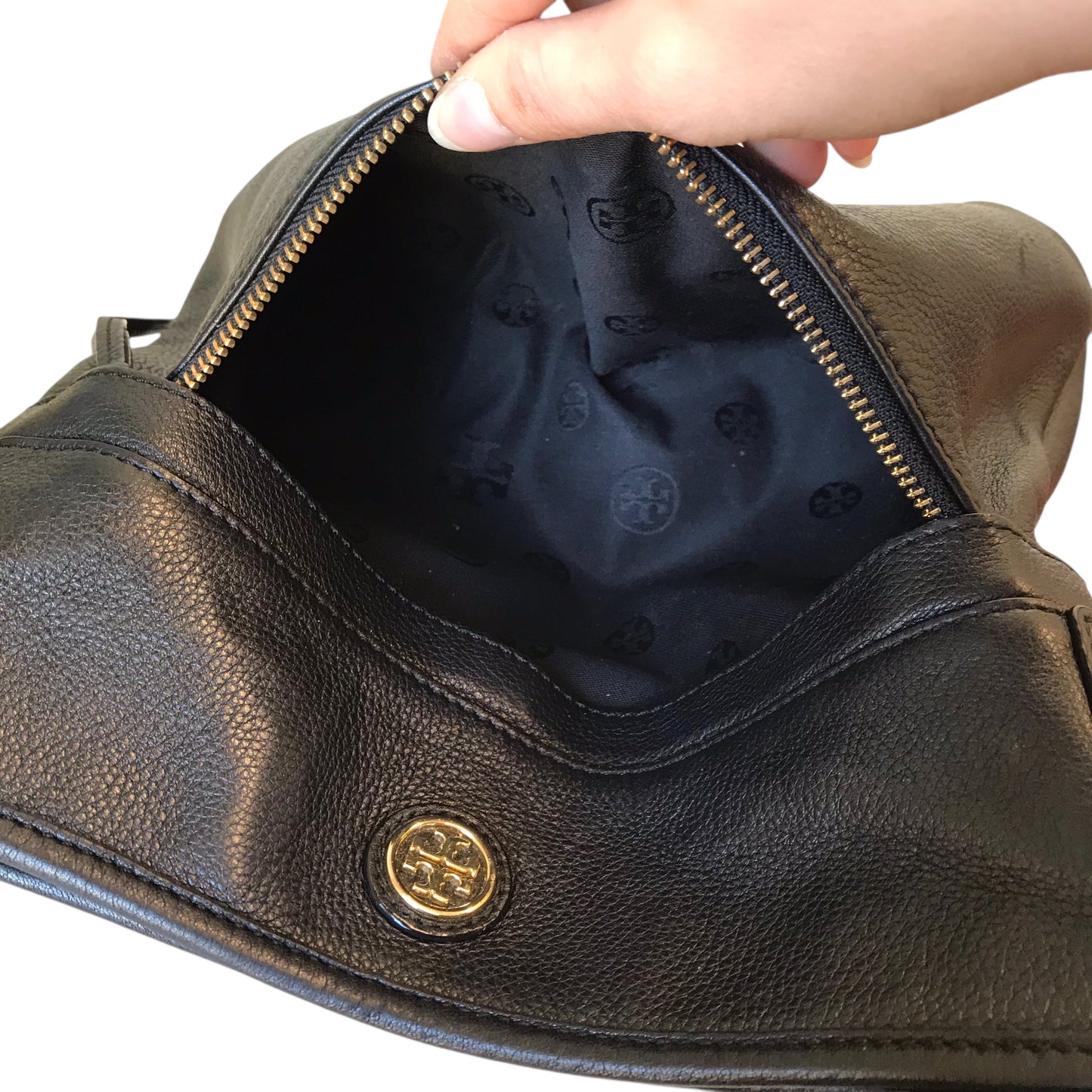 Crossbody Designer By Tory Burch In Black, Size:Medium