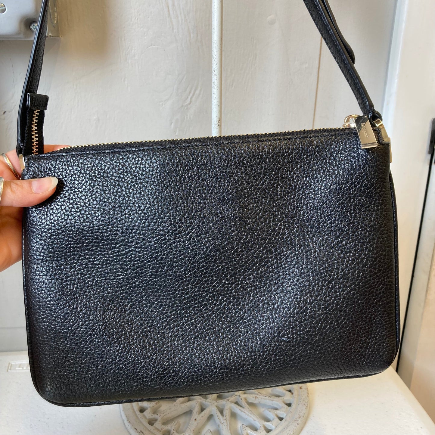 Crossbody Designer By Kate Spade In Black, Size:Medium