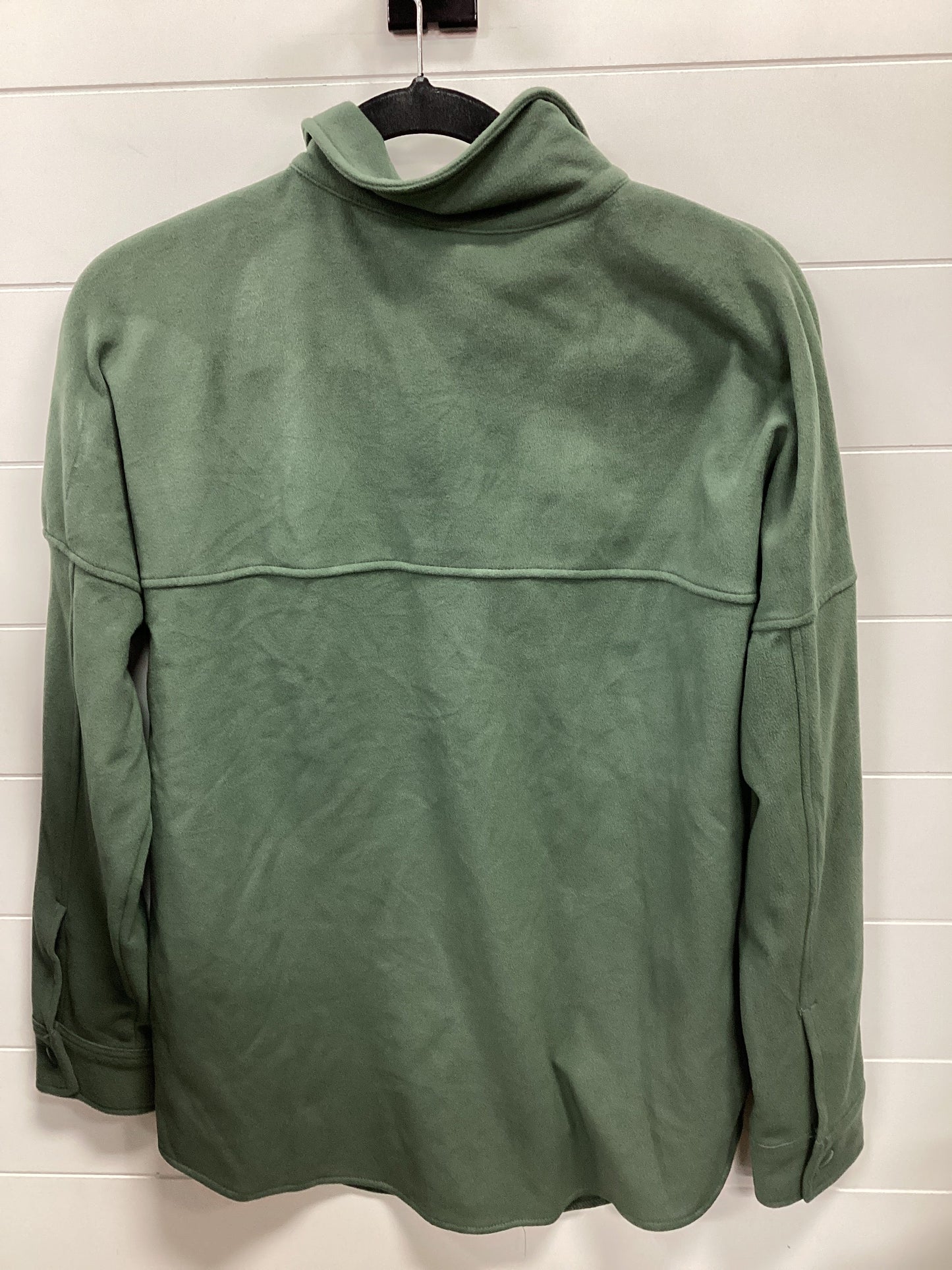 Jacket Shirt By Mondetta In Green, Size:S