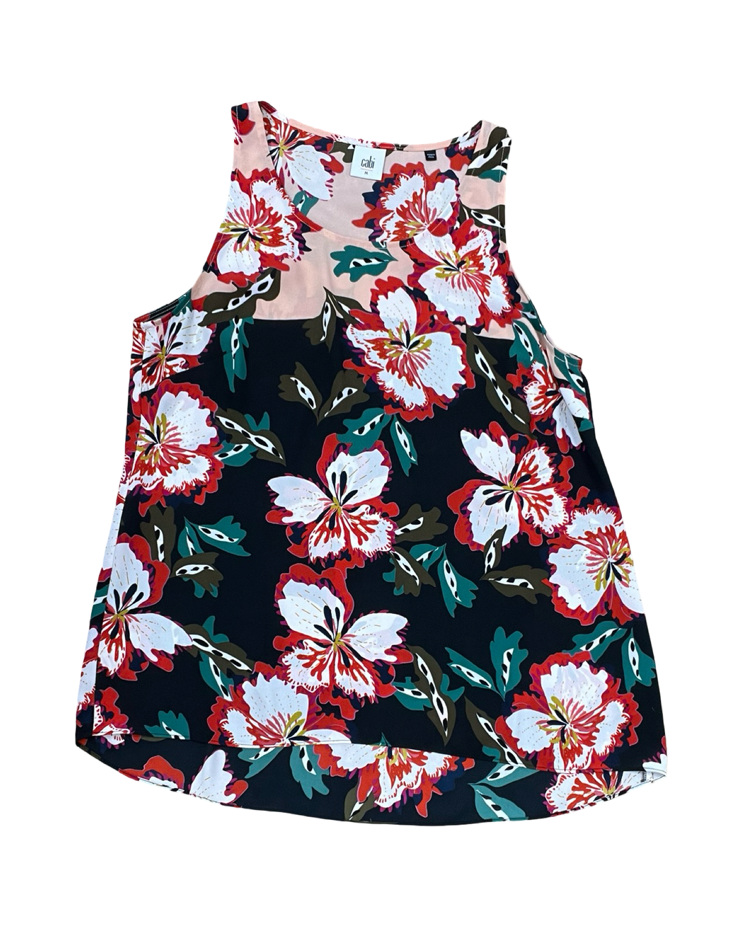 Top Sleeveless By Cabi In Black, Size:M