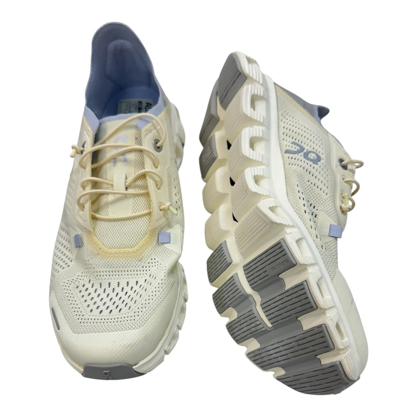 Shoes Athletic By On Cloud In Grey & Yellow, Size:7.5