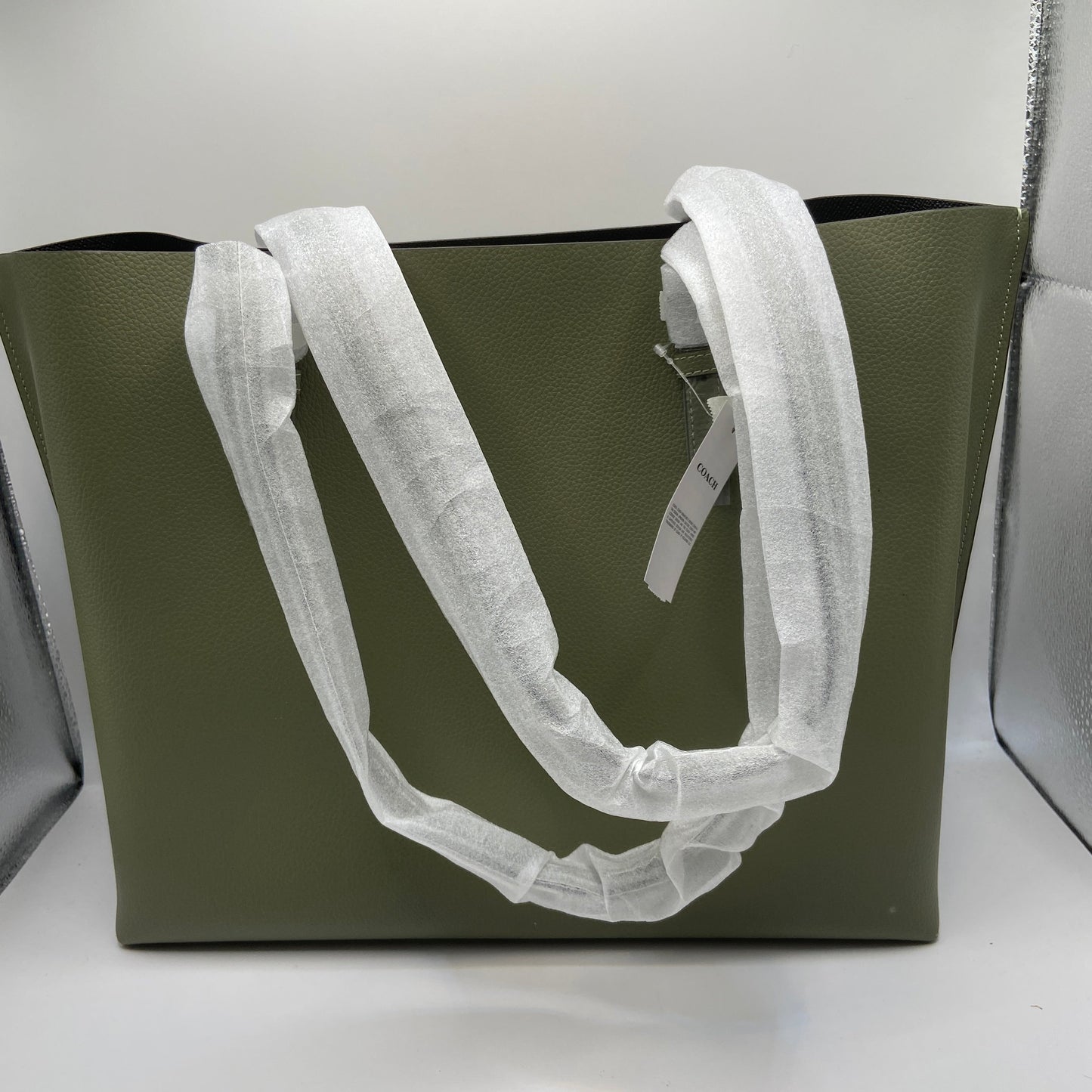 Tote Designer By Coach, Size: Large