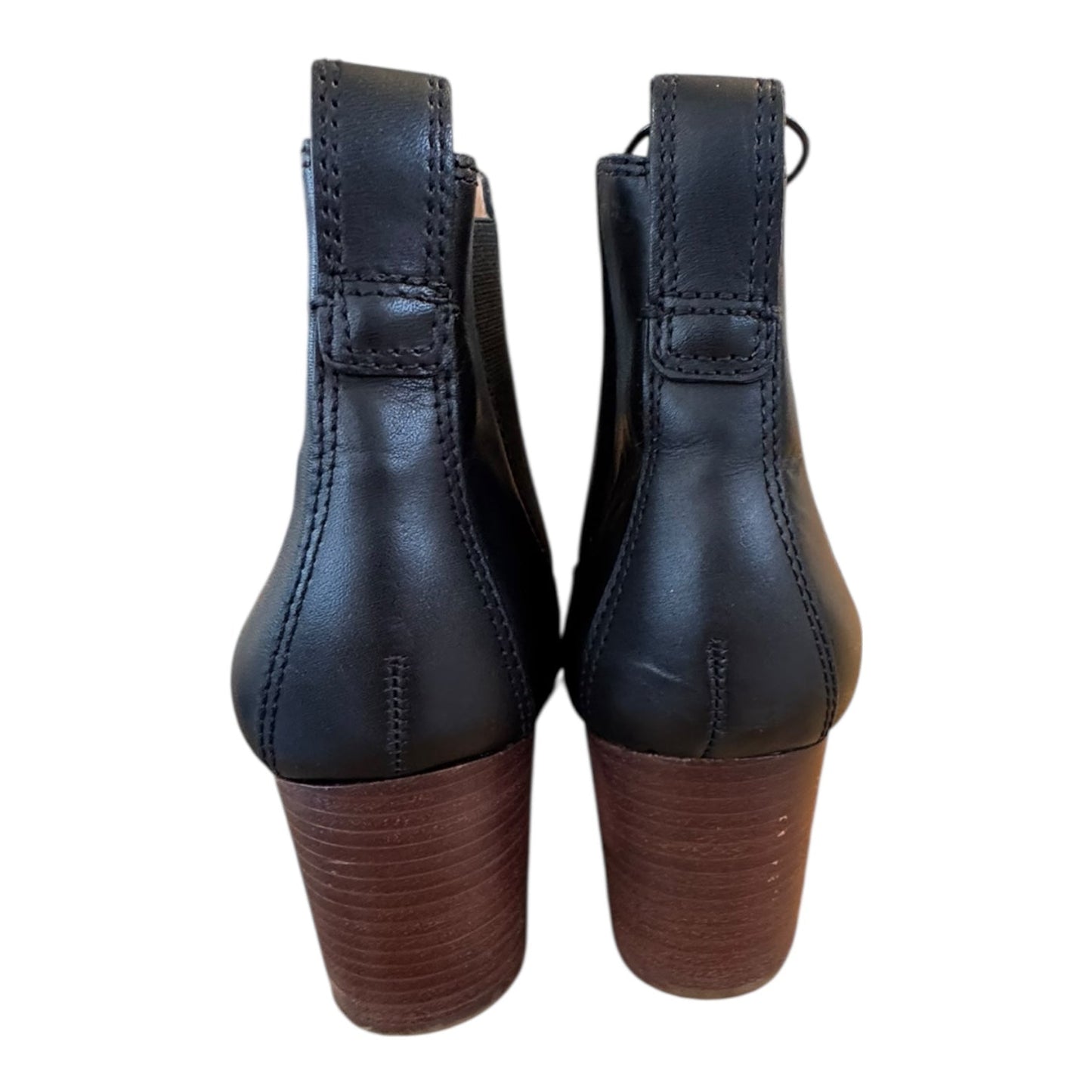 Boots Ankle Heels By Madewell In Black, Size:10