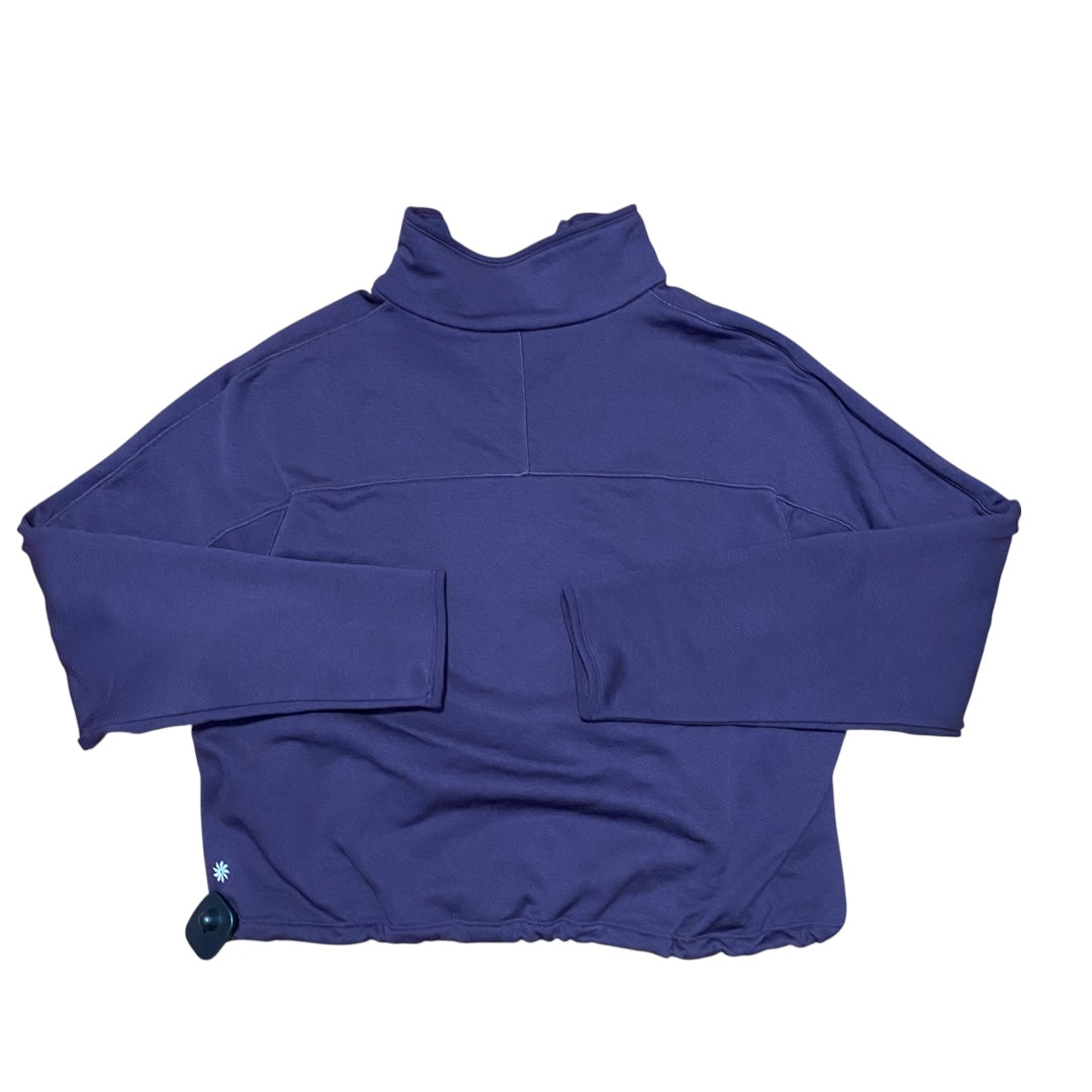 Athletic Sweatshirt Collar By Athleta In Purple, Size:M