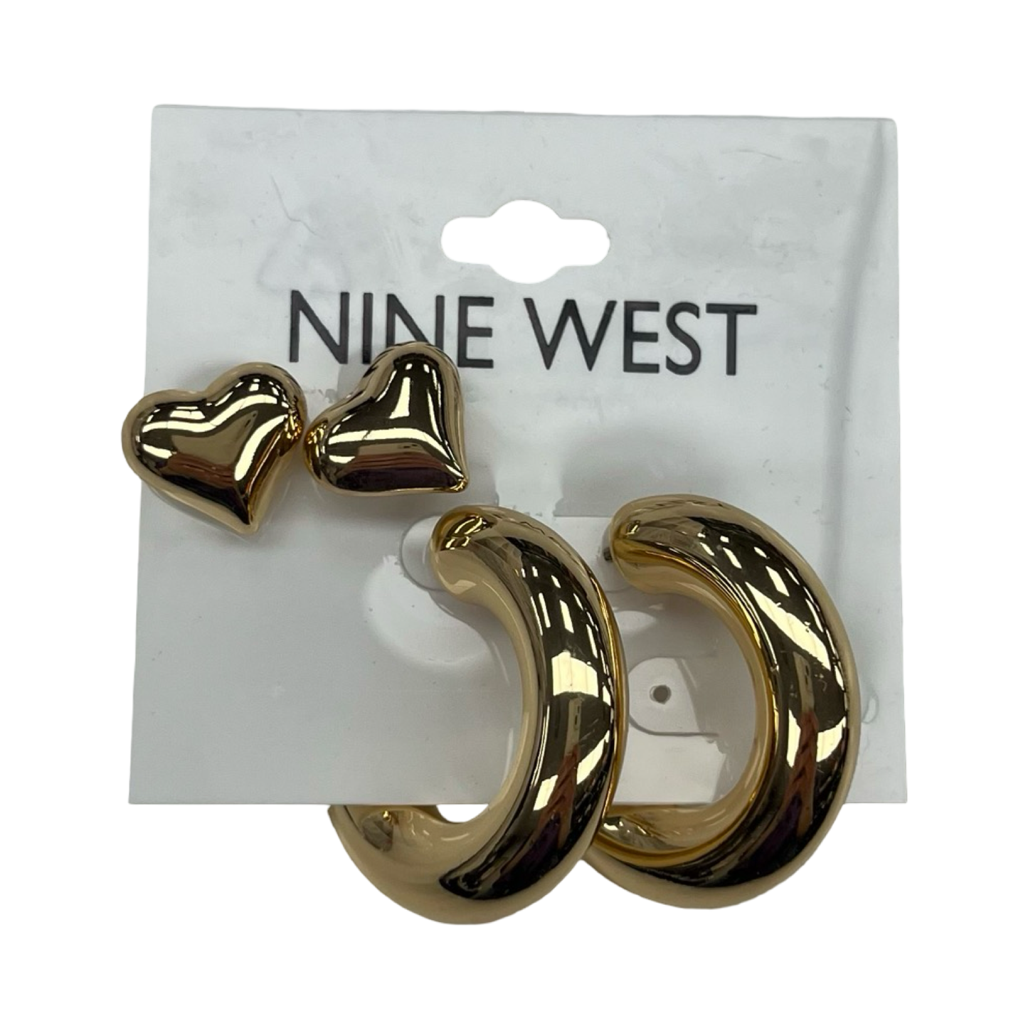 Earrings Stud By Nine West In Gold