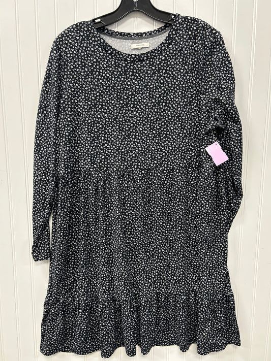 Dress Casual Midi By Mavi In Black, Size:Xl