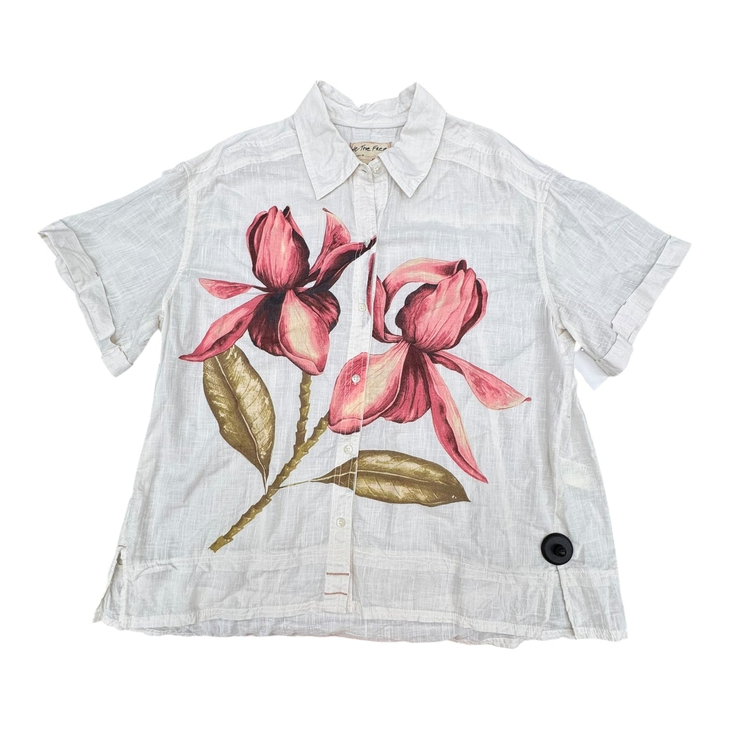 Top Ss By We The Free In Floral Print, Size:Xl