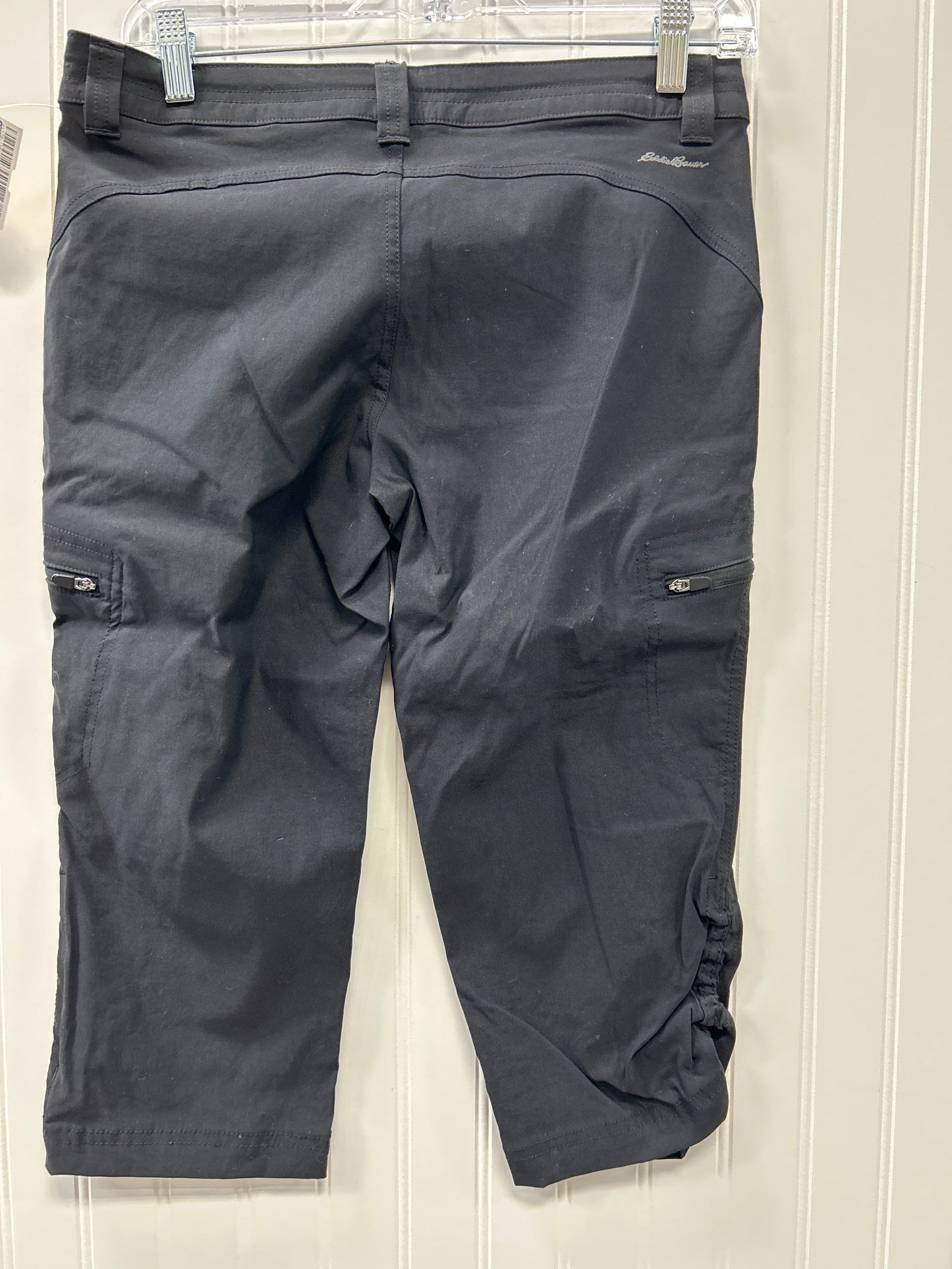 Athletic Capris By Eddie Bauer In Black, Size:2 NWT