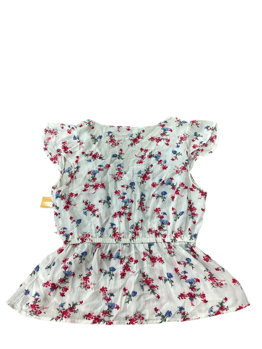 Top Ss By Cmc In Floral Print, Size:M