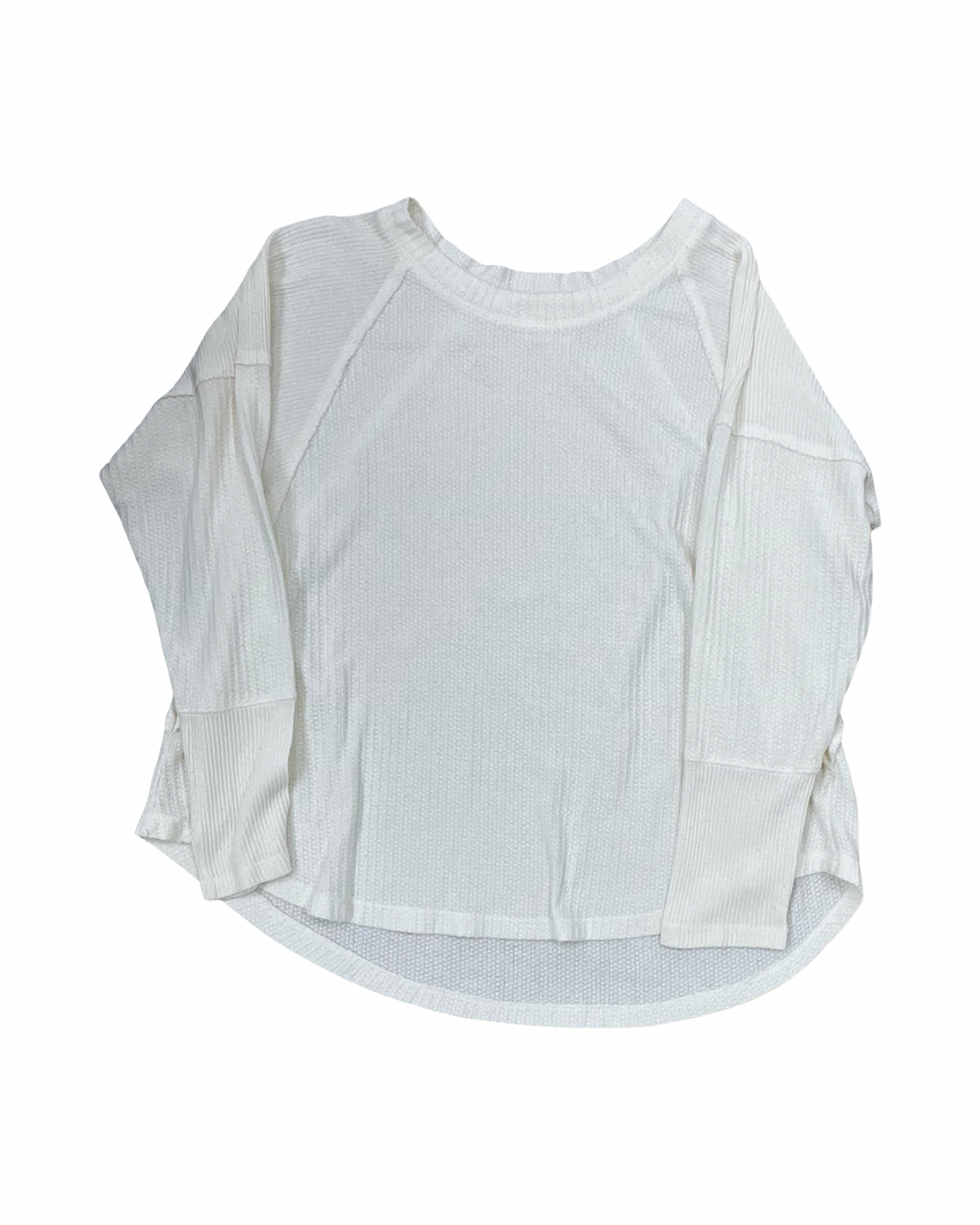 Top Ls By Maurices In Cream, Size:1X