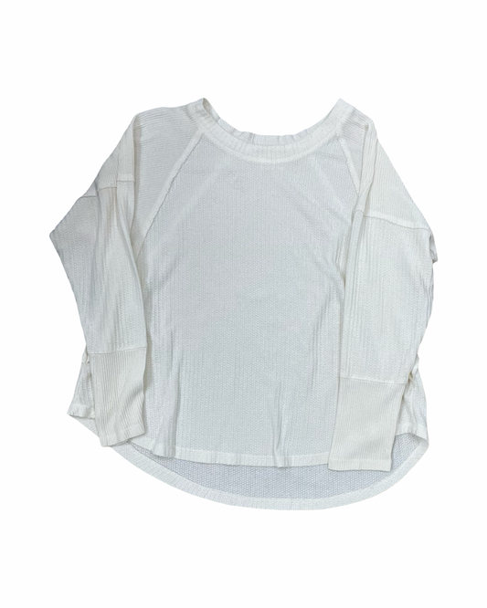 Top Ls By Maurices In Cream, Size:1X