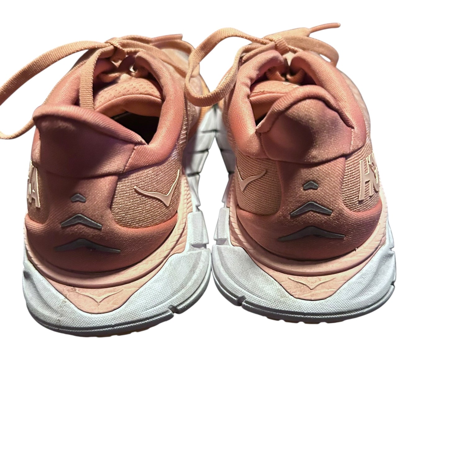 Shoes Sneakers By Hoka In Orange, Size: 7.5