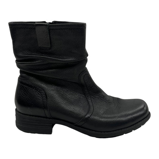 Boots Leather By Abeo In Black, Size:8