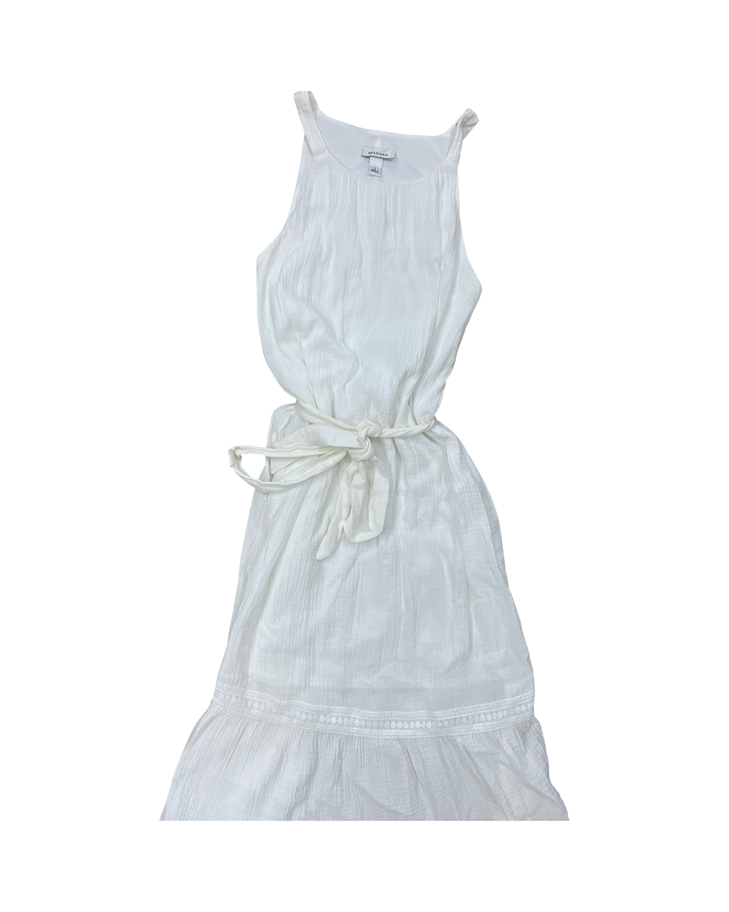 Dress Casual Maxi By Clothes Mentor In White, Size:L