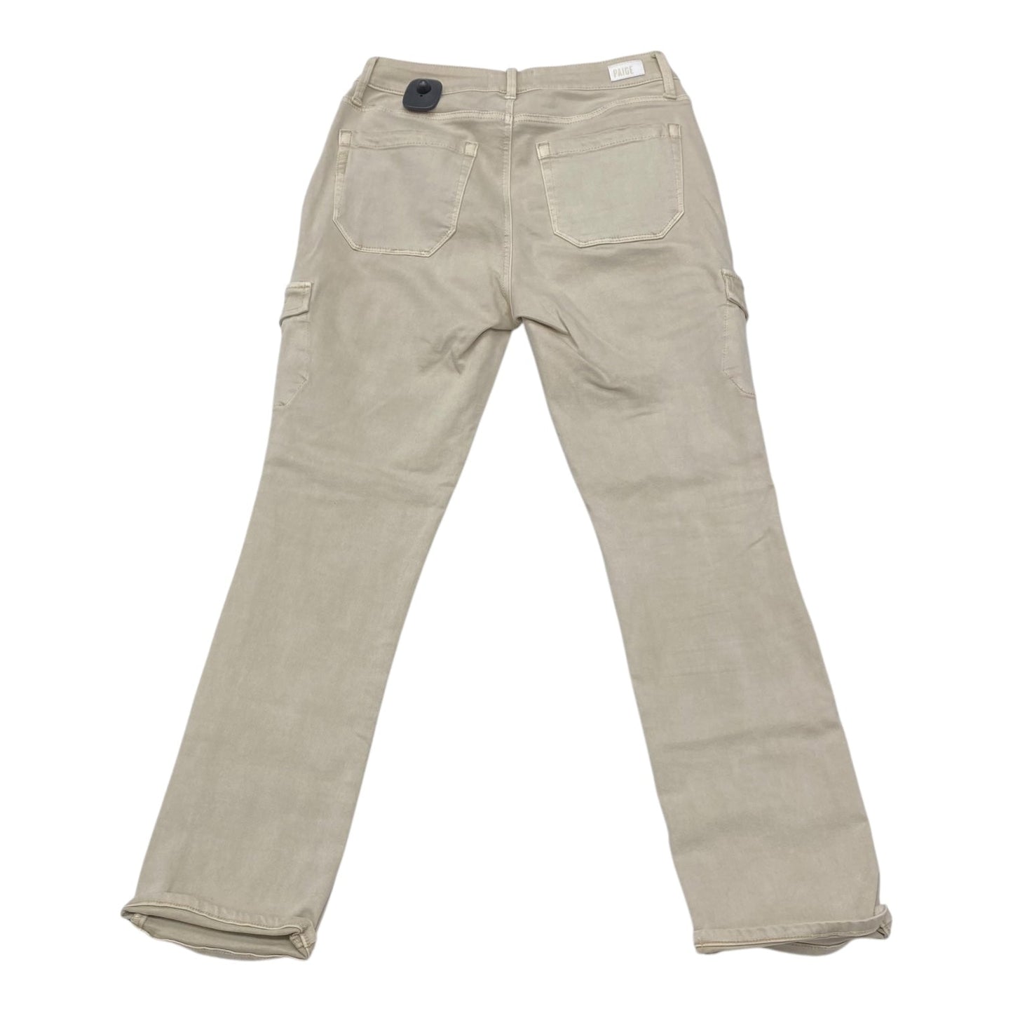 Jeans Boot Cut By Paige In Tan, Size:4