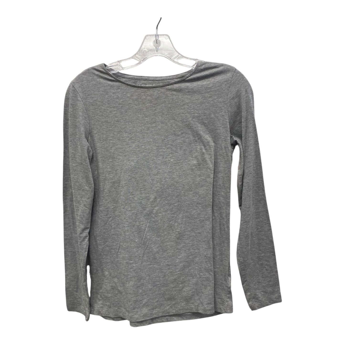 Top Ls Basic By Coldwater Creek In Grey, Size:Xs