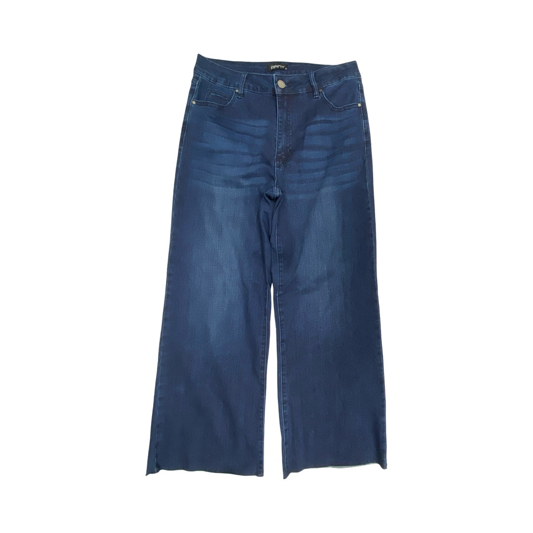 Jeans Wide Leg By Cmc In Blue Denim, Size:6