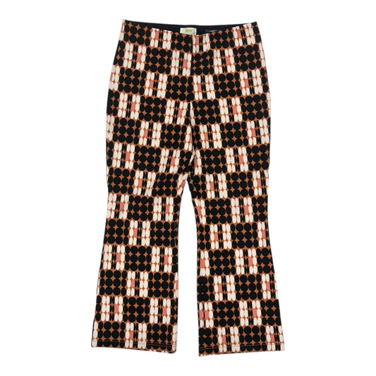 Pants Cropped By Maeve In Tan, Size:M