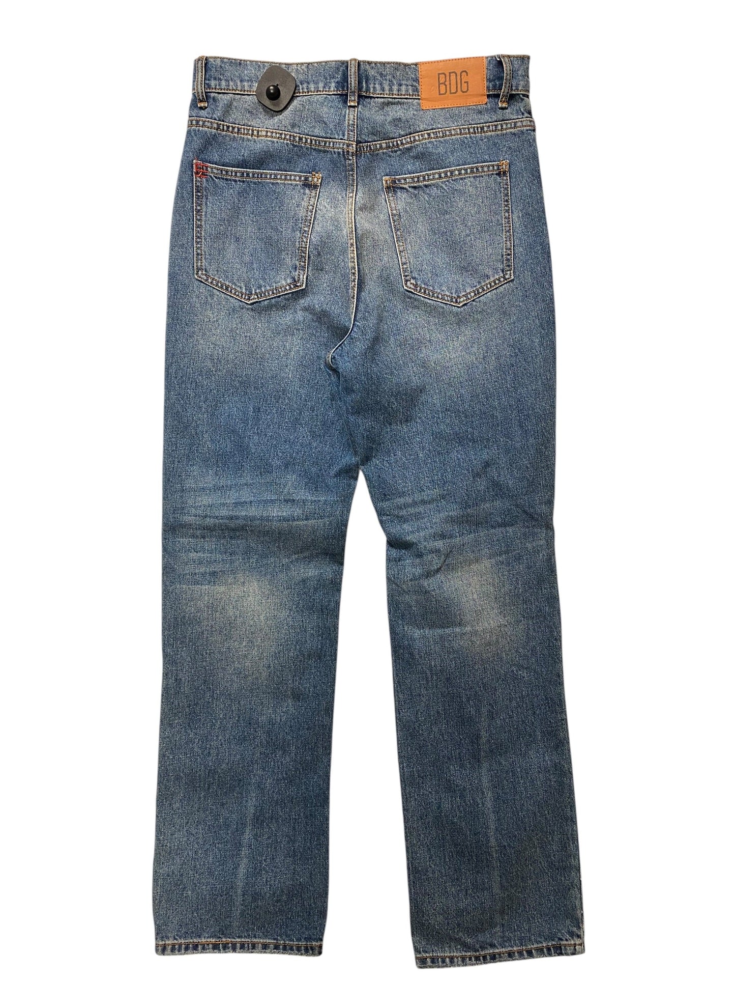 Jeans Straight By Bdg In Blue Denim, Size:8