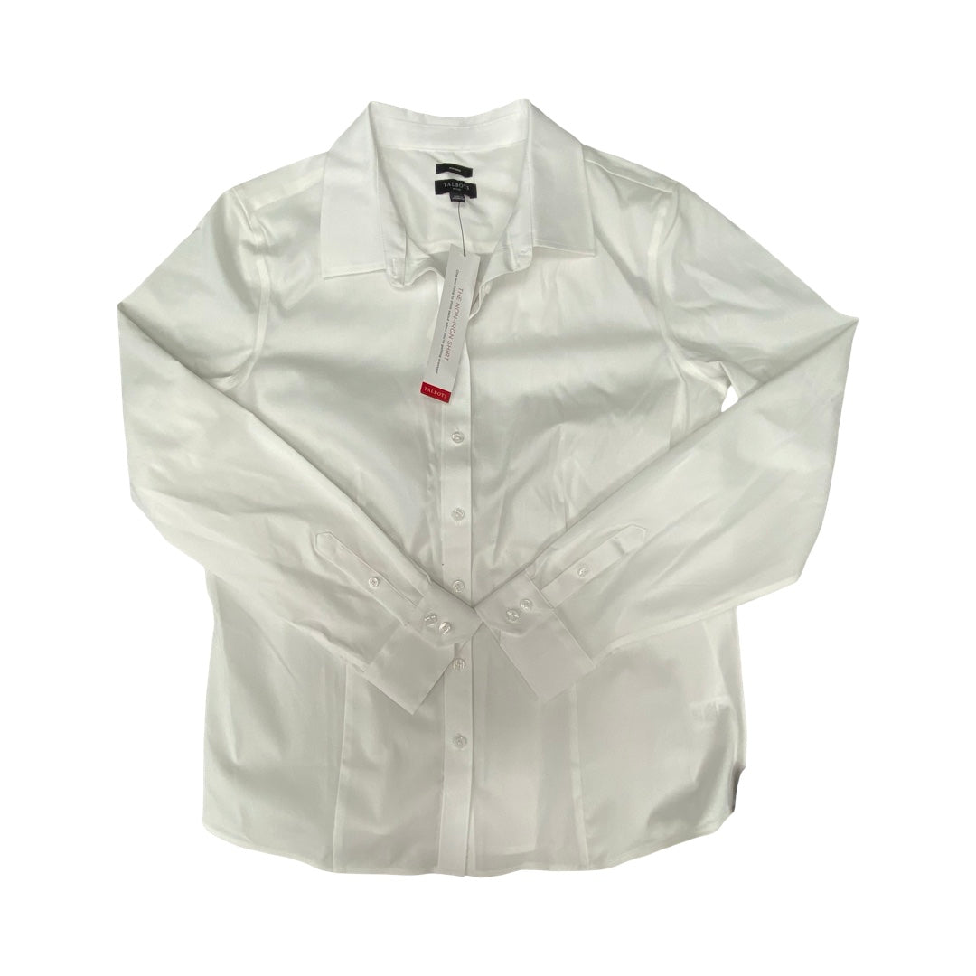 Top Ls By Talbots In White, Size:10P