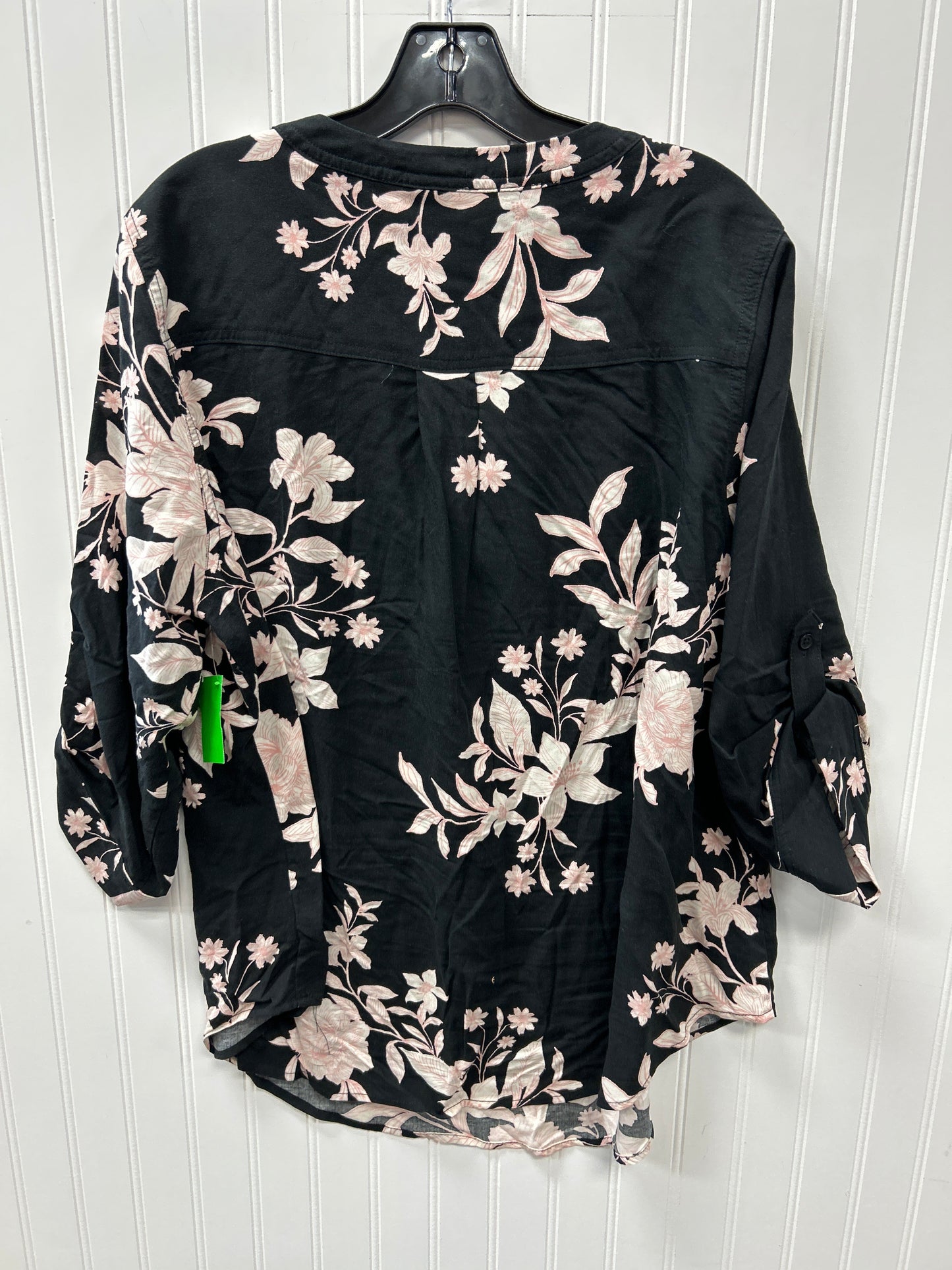 Blouse Ls By Torrid In Black, Size:2X