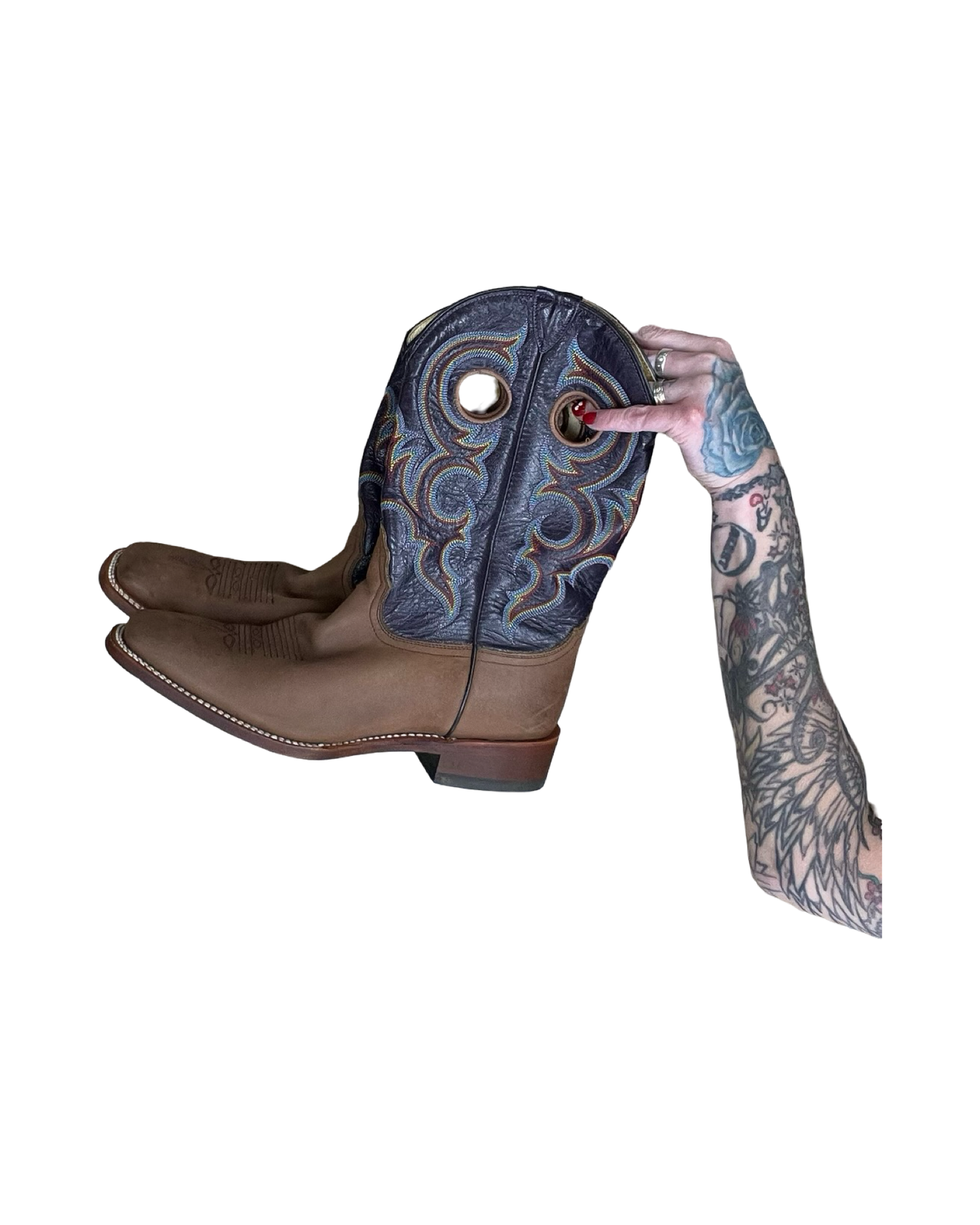 Boots Western By Clothes Mentor In Brown, Size: