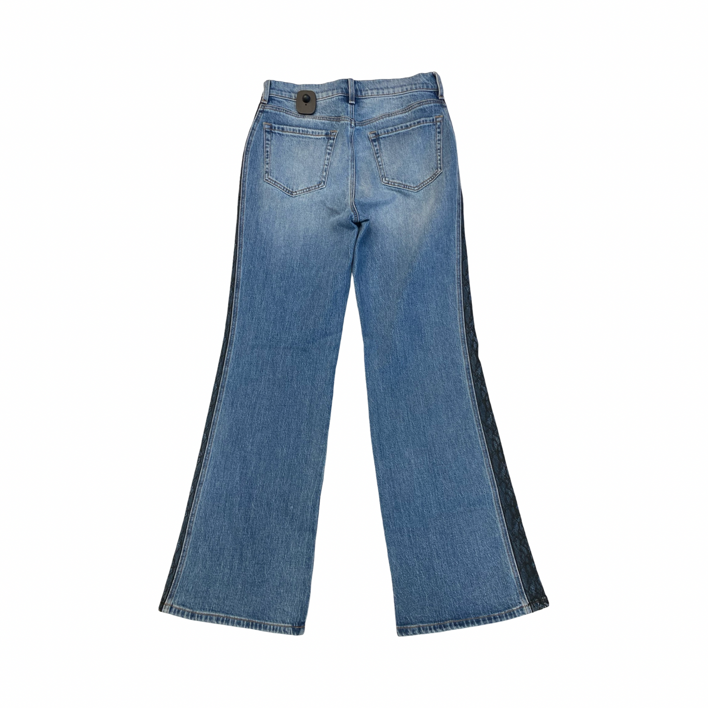 Jeans Straight By Evereve In Blue Denim, Size:6