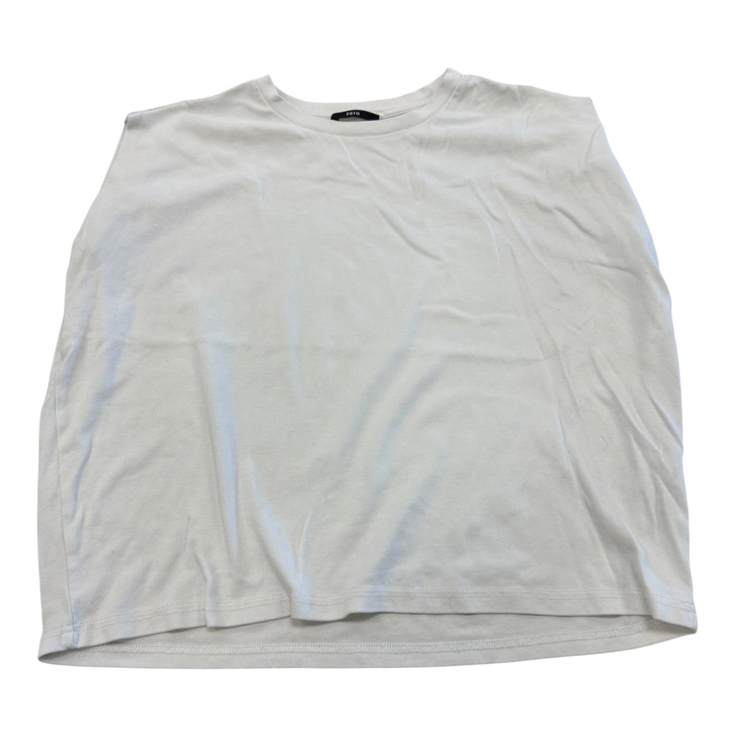 Top Ss By Clothes Mentor In White, Size:M