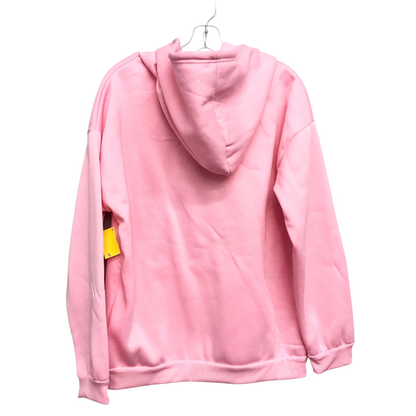 Sweatshirt Hoodie By Shein In Pink, Size:Xl