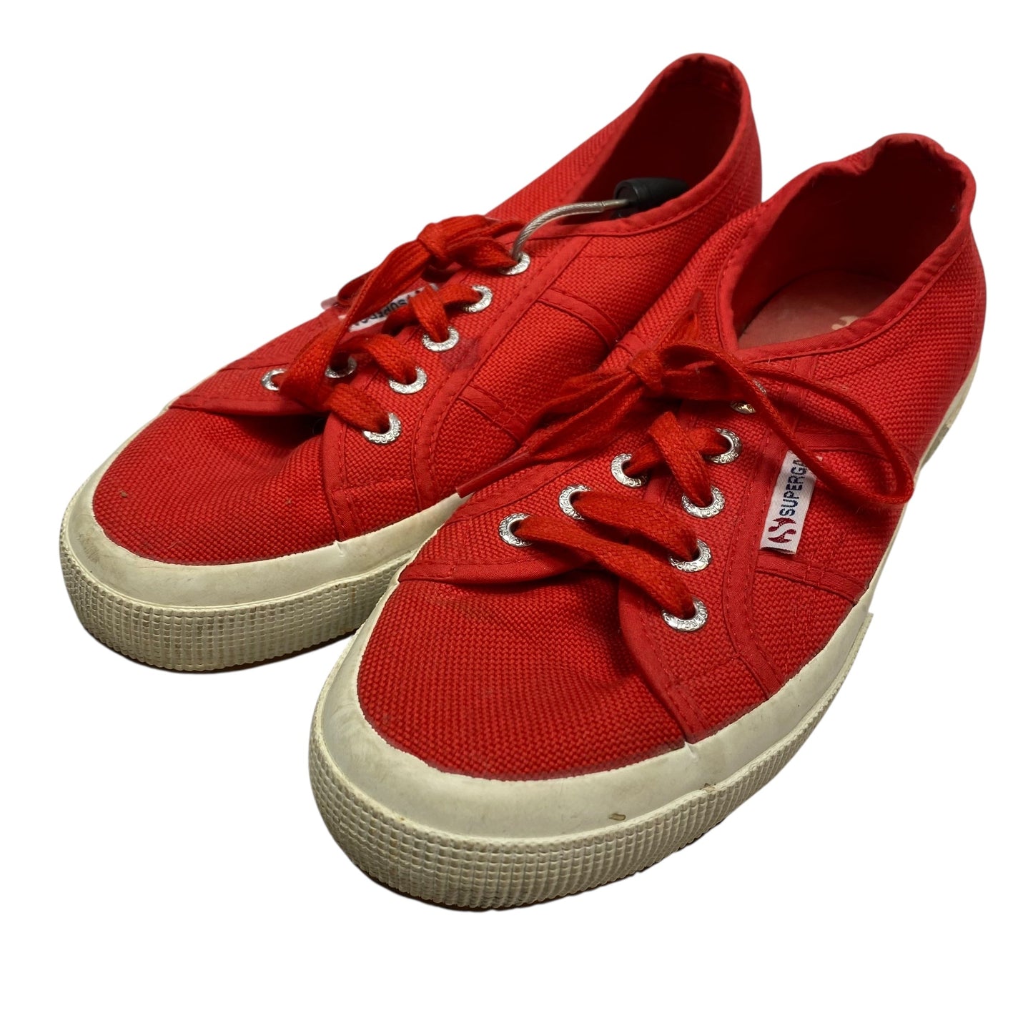 Shoes Sneakers By Superga In Red, Size:7.5