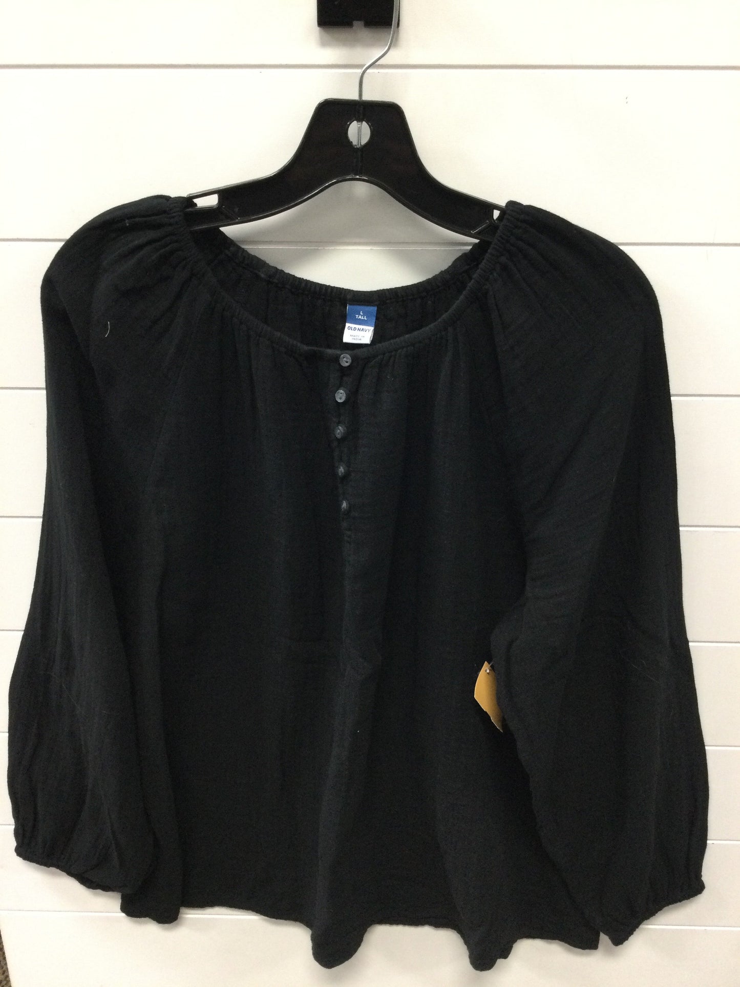 Top Ls By Old Navy In Black, Size:L