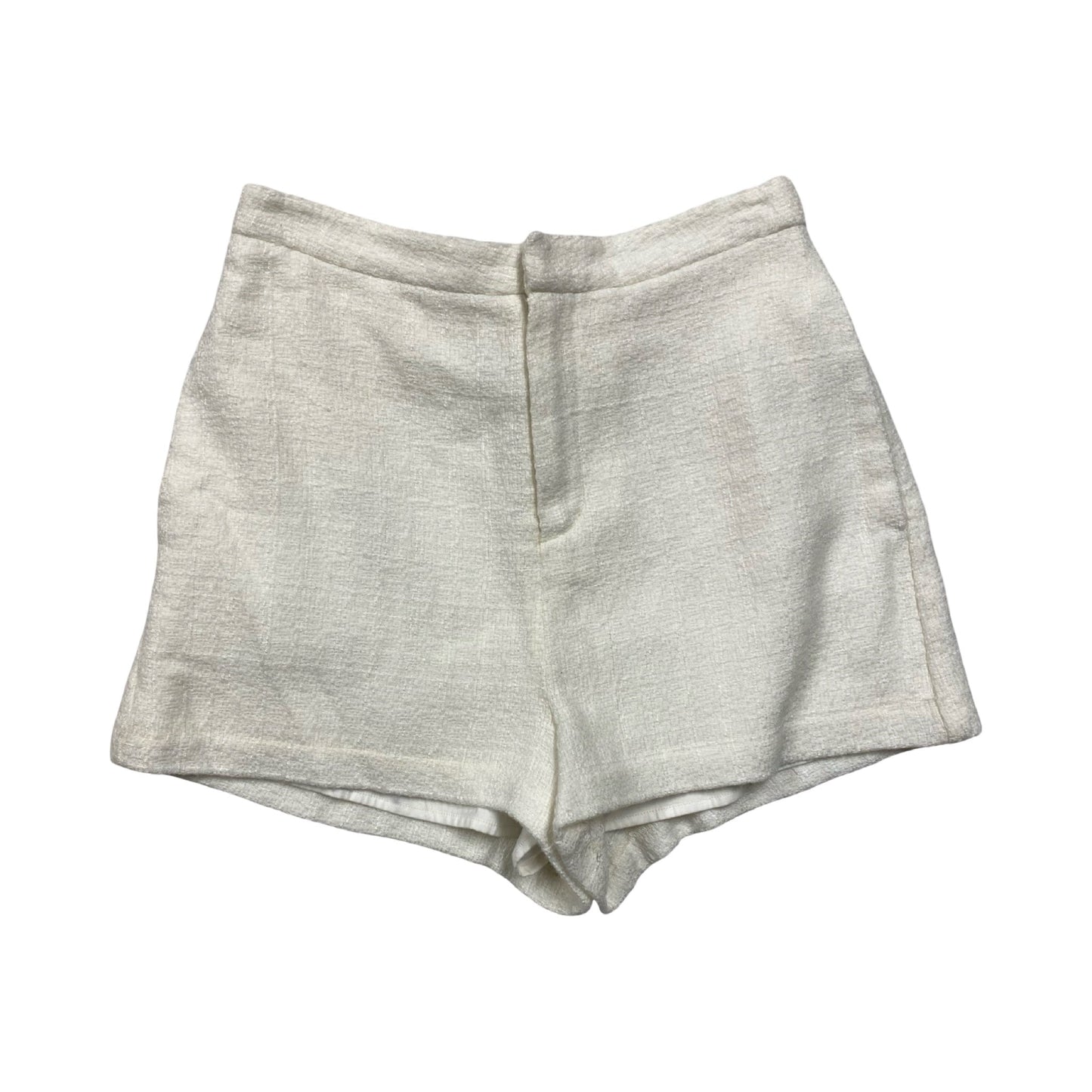 Shorts By Reformation In Ivory, Size:4