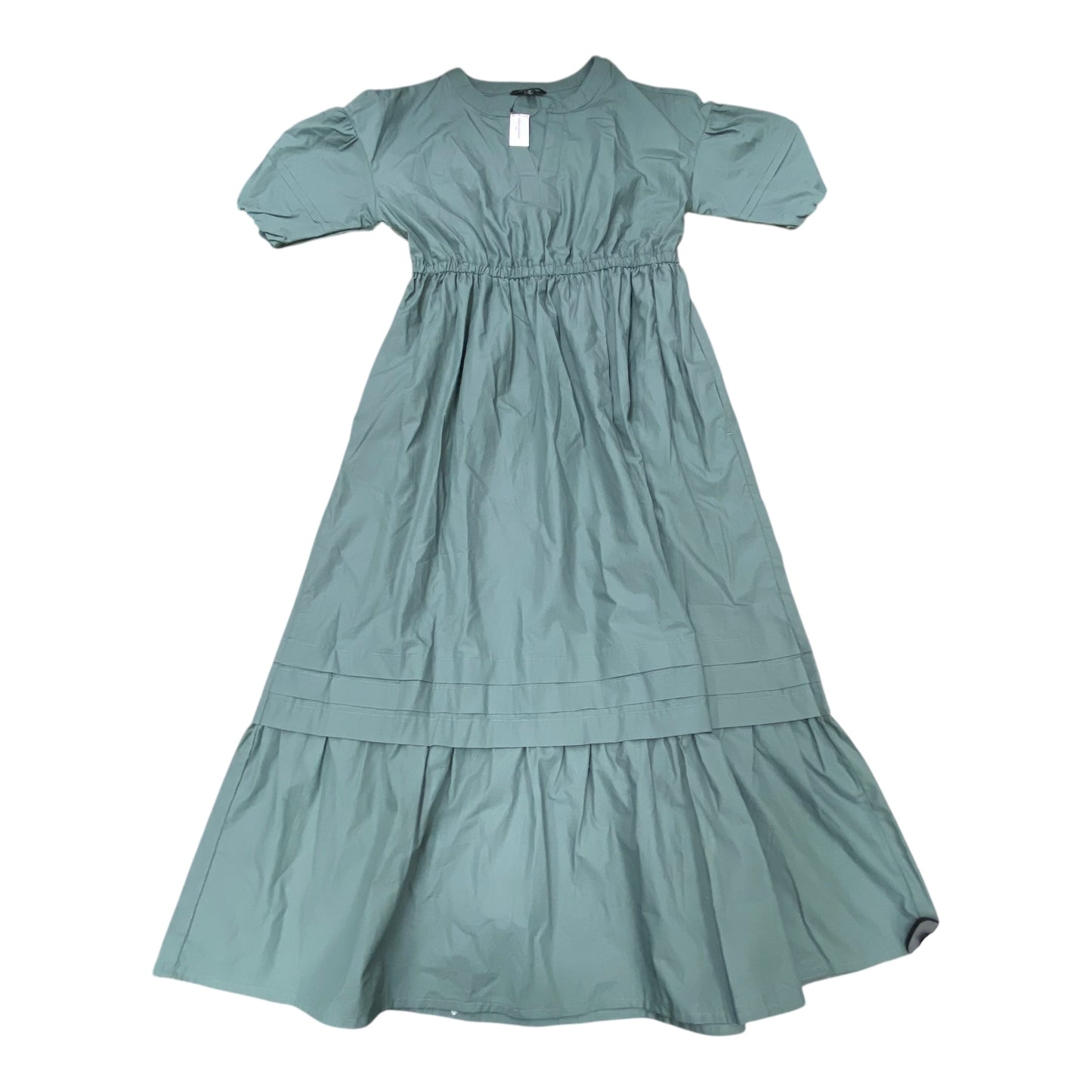 Dress Casual Maxi By Banana Republic In Green, Size:M