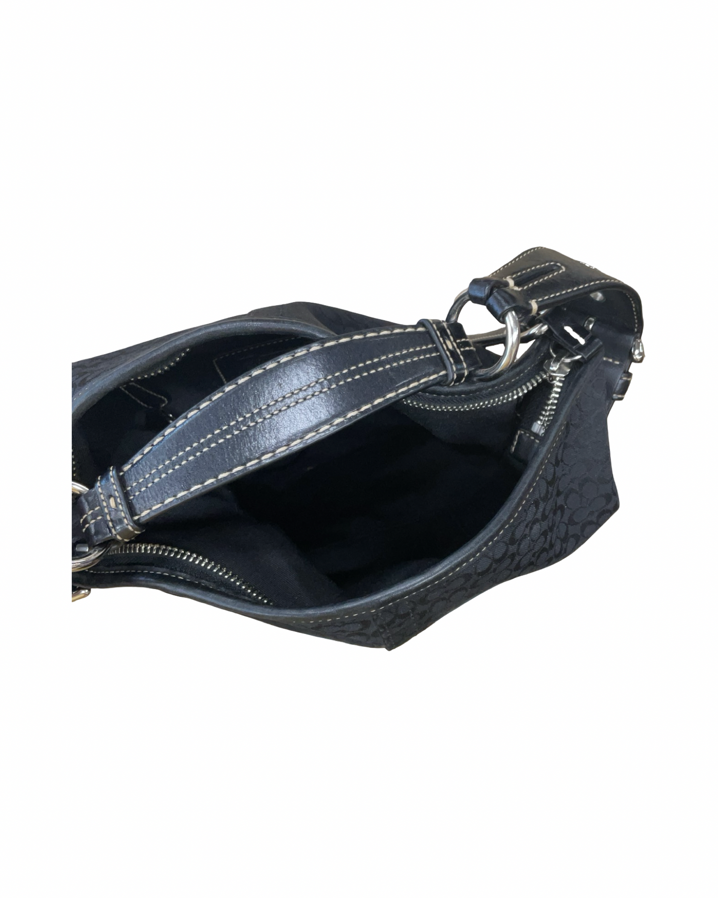 Handbag Designer By Coach In Black, Size:Medium