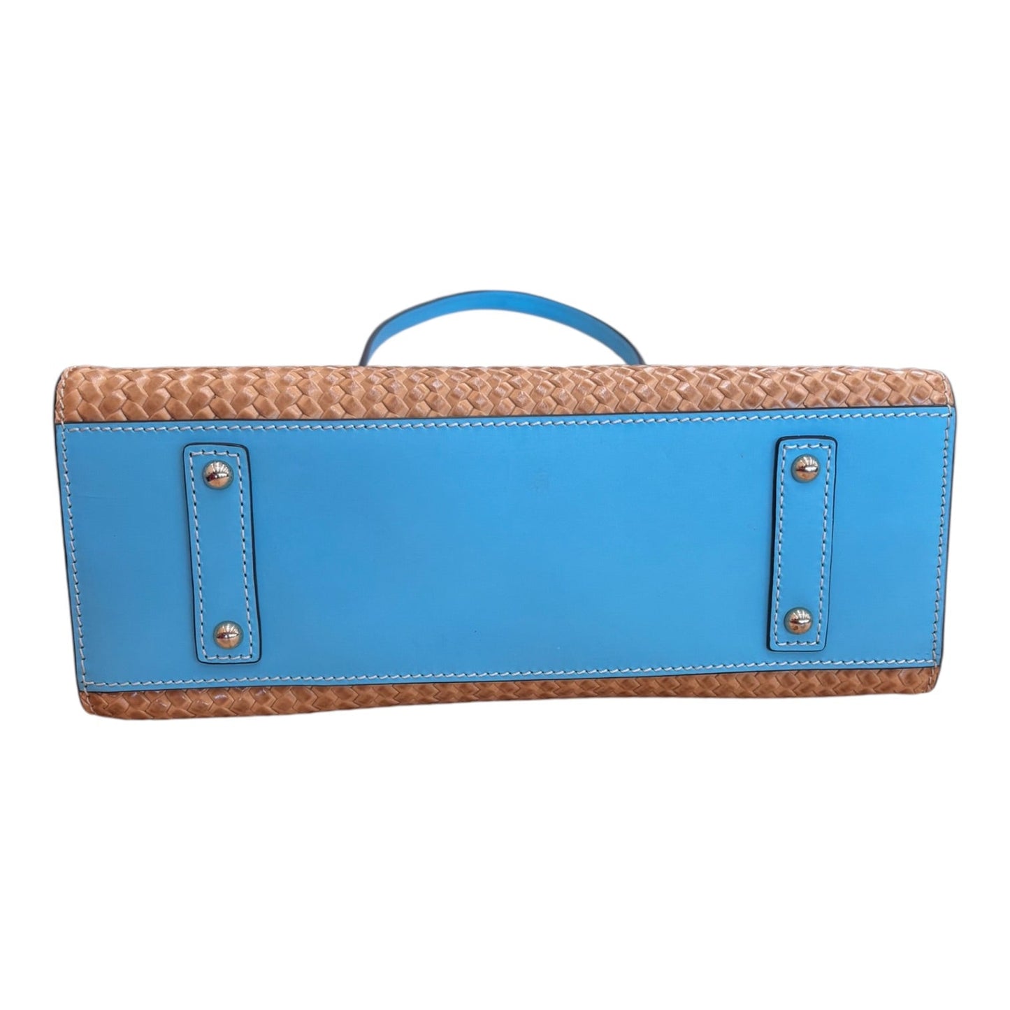 Handbag Designer By Dooney And Bourke In Blue, Size:Medium
