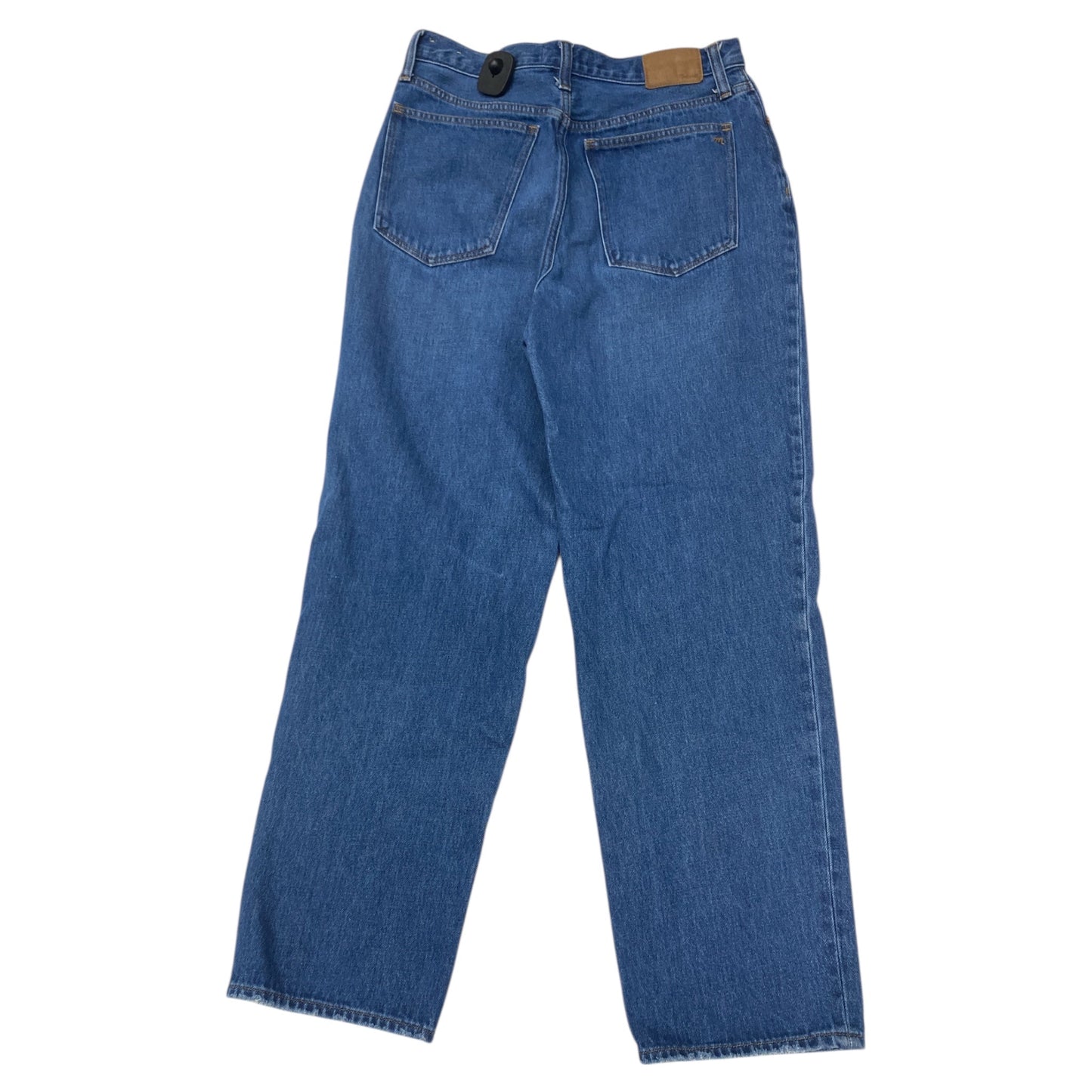 Jeans Straight By Madewell In Blue Denim, Size:8