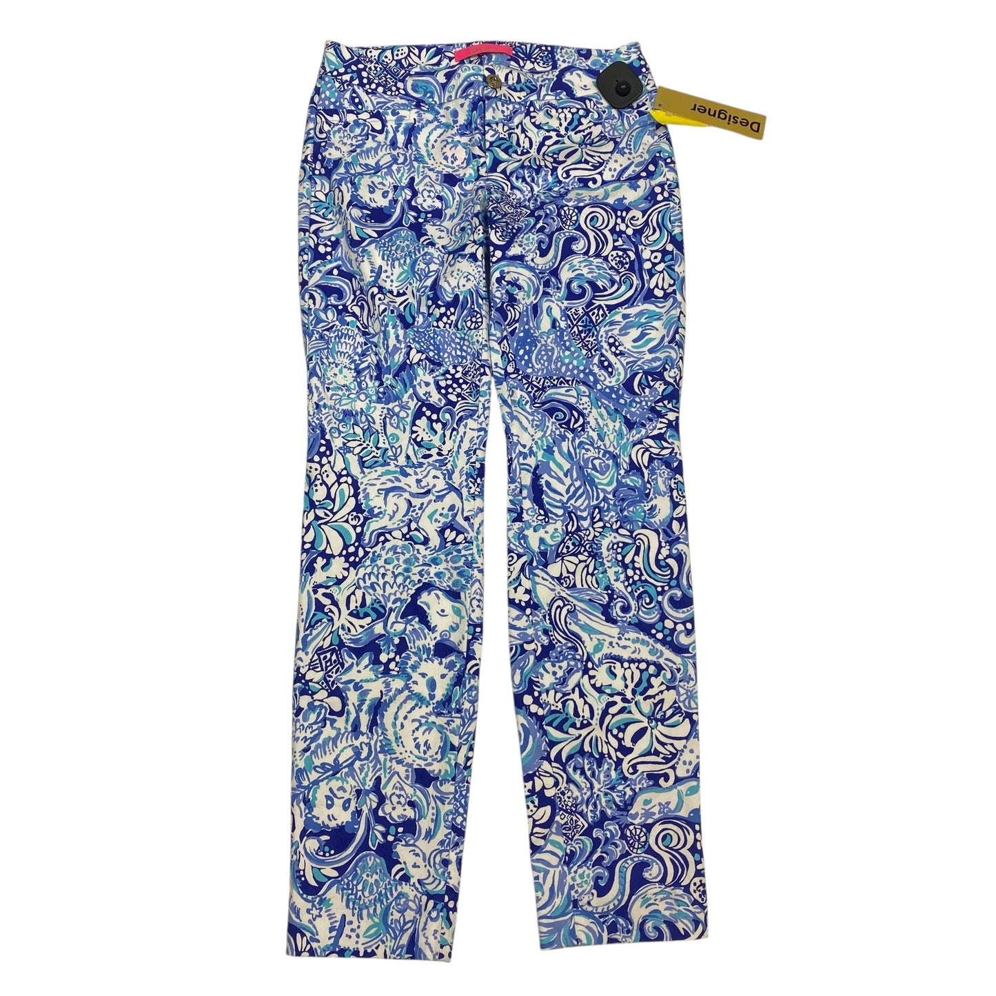 Pants Designer By Lilly Pulitzer In Blue, Size:0