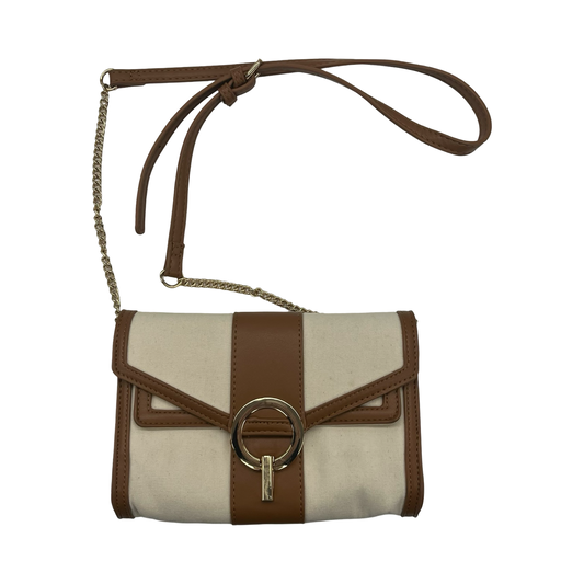 Crossbody By Cmf In Brown & Cream, Size:Small