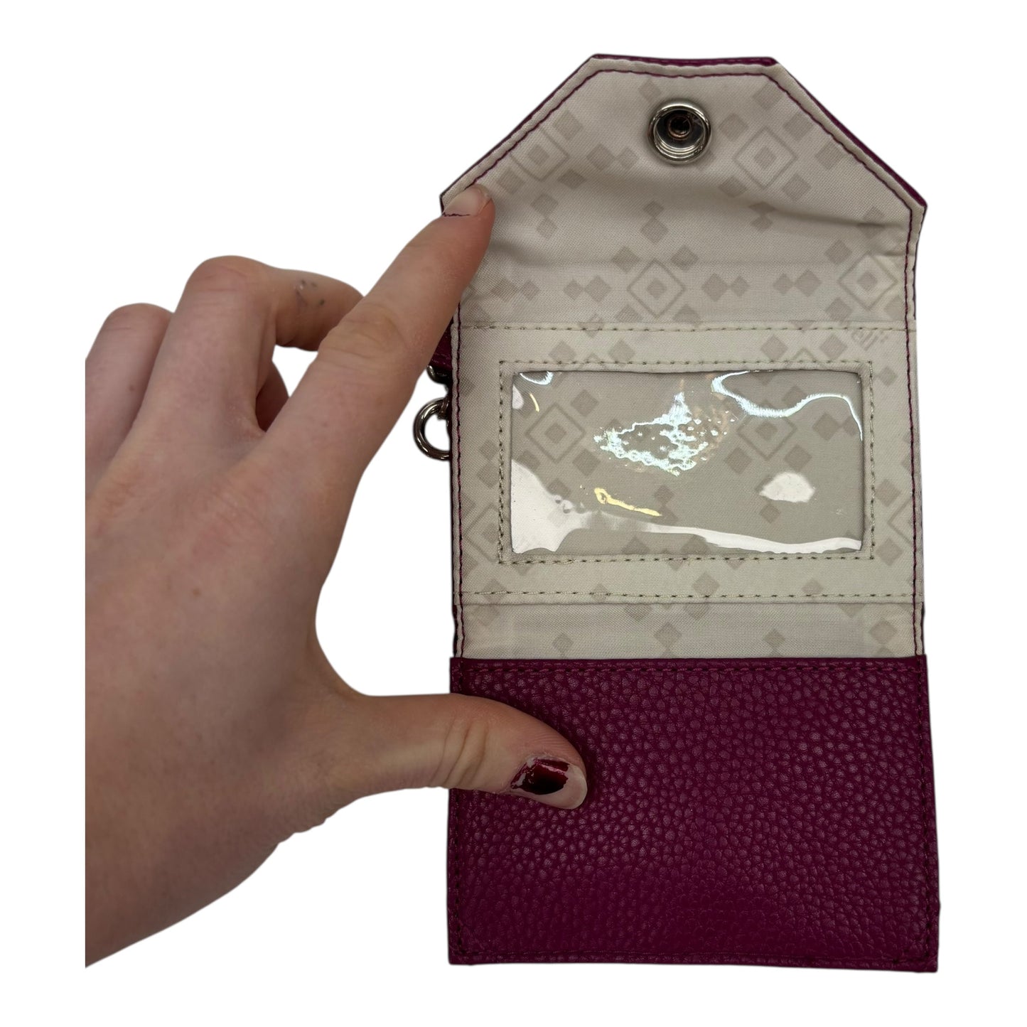 Wallet By Clothes Mentor In Pink, Size:Small