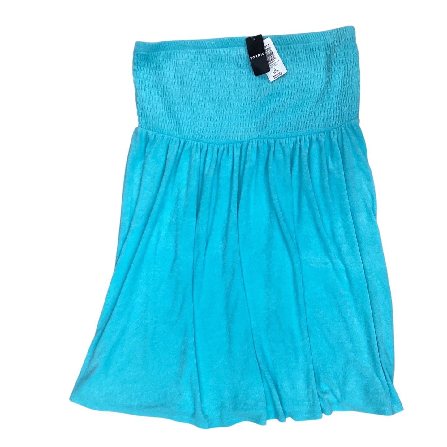 Swimwear Cover-Up By Torrid In Teal, Size:2