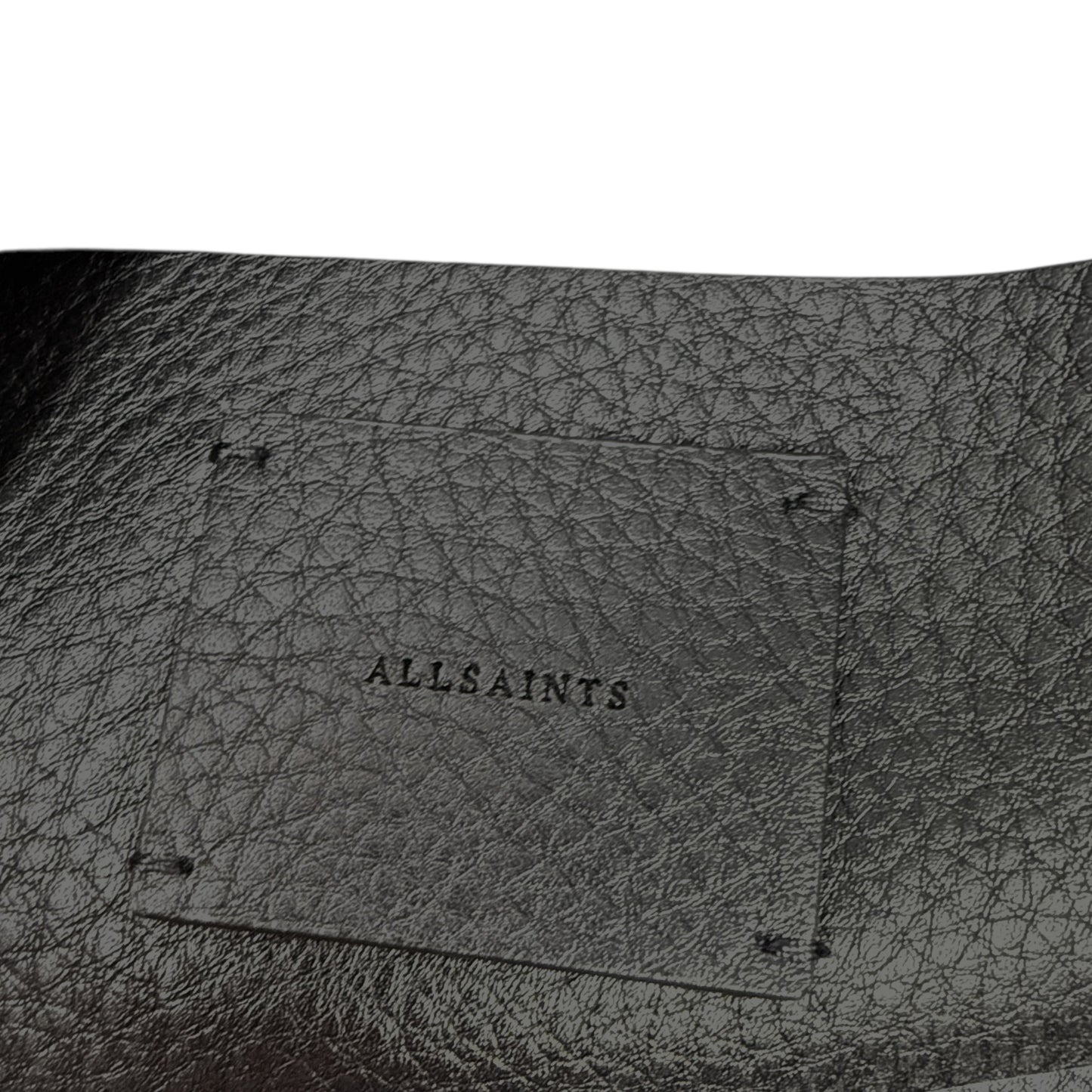 Captain N/S Leather Shoulder Bag with Pouch Designer By All Saints, Size: Large