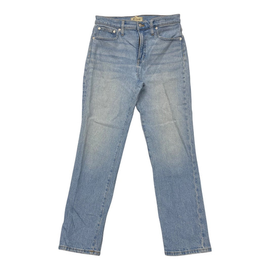 Jeans Straight By Madewell In Blue Denim, Size:6