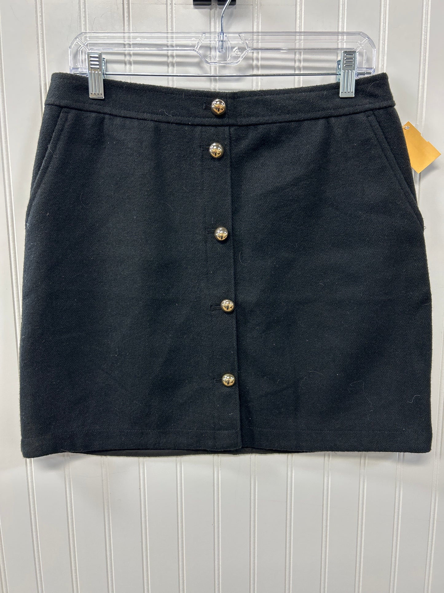 Skirt Midi By Loft In Black, Size:8