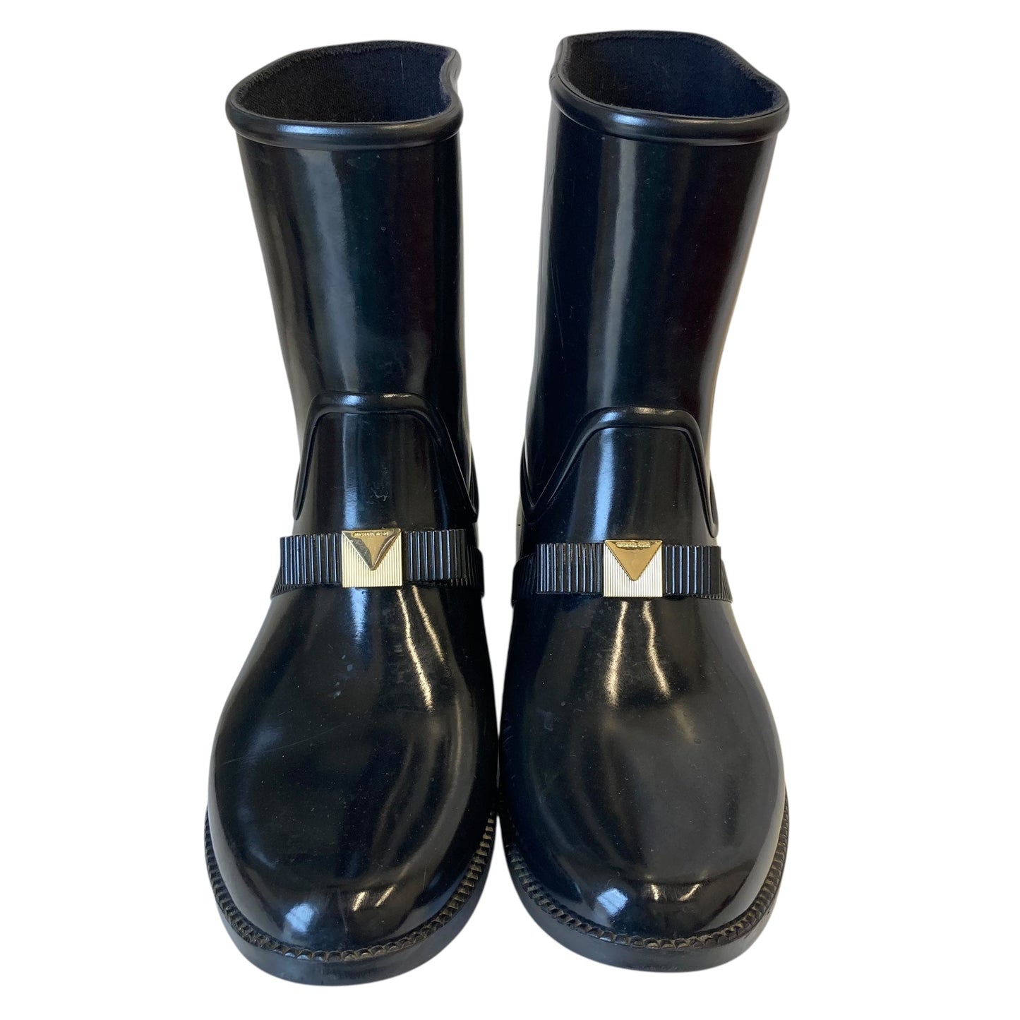 Boots Designer By Michael Kors In Black, Size:9