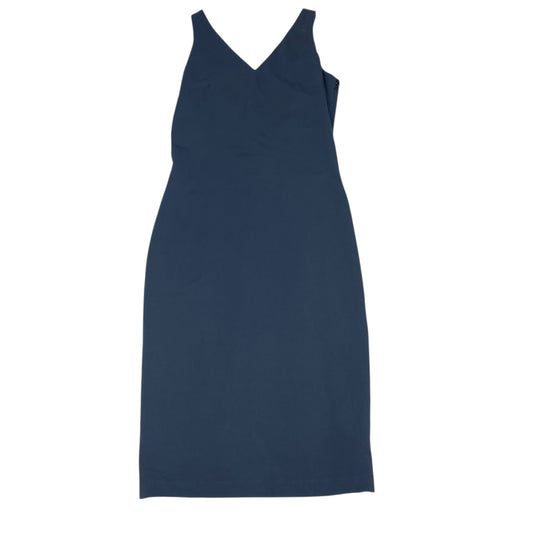 Dress Casual Midi By White House Black Market In Blue, Size:M