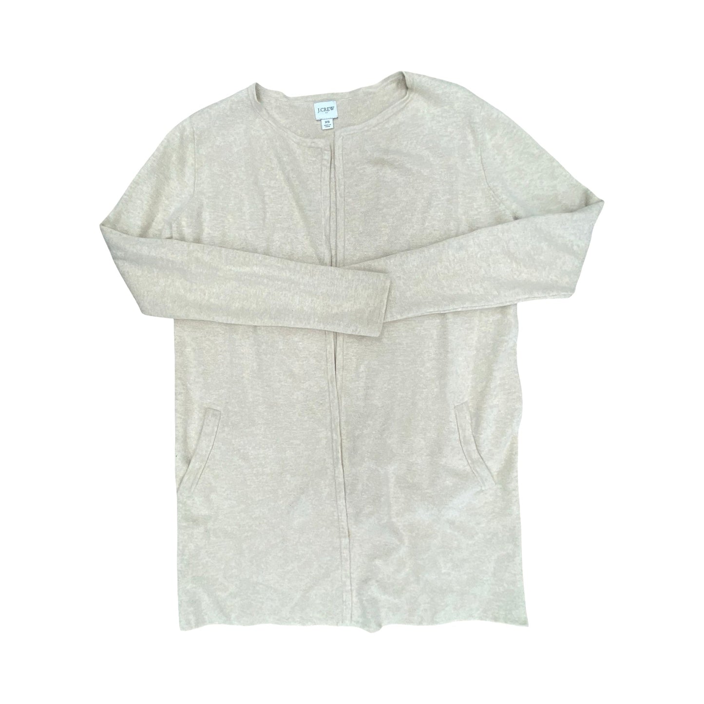Cardigan By J. Crew In Cream, Size:Xs