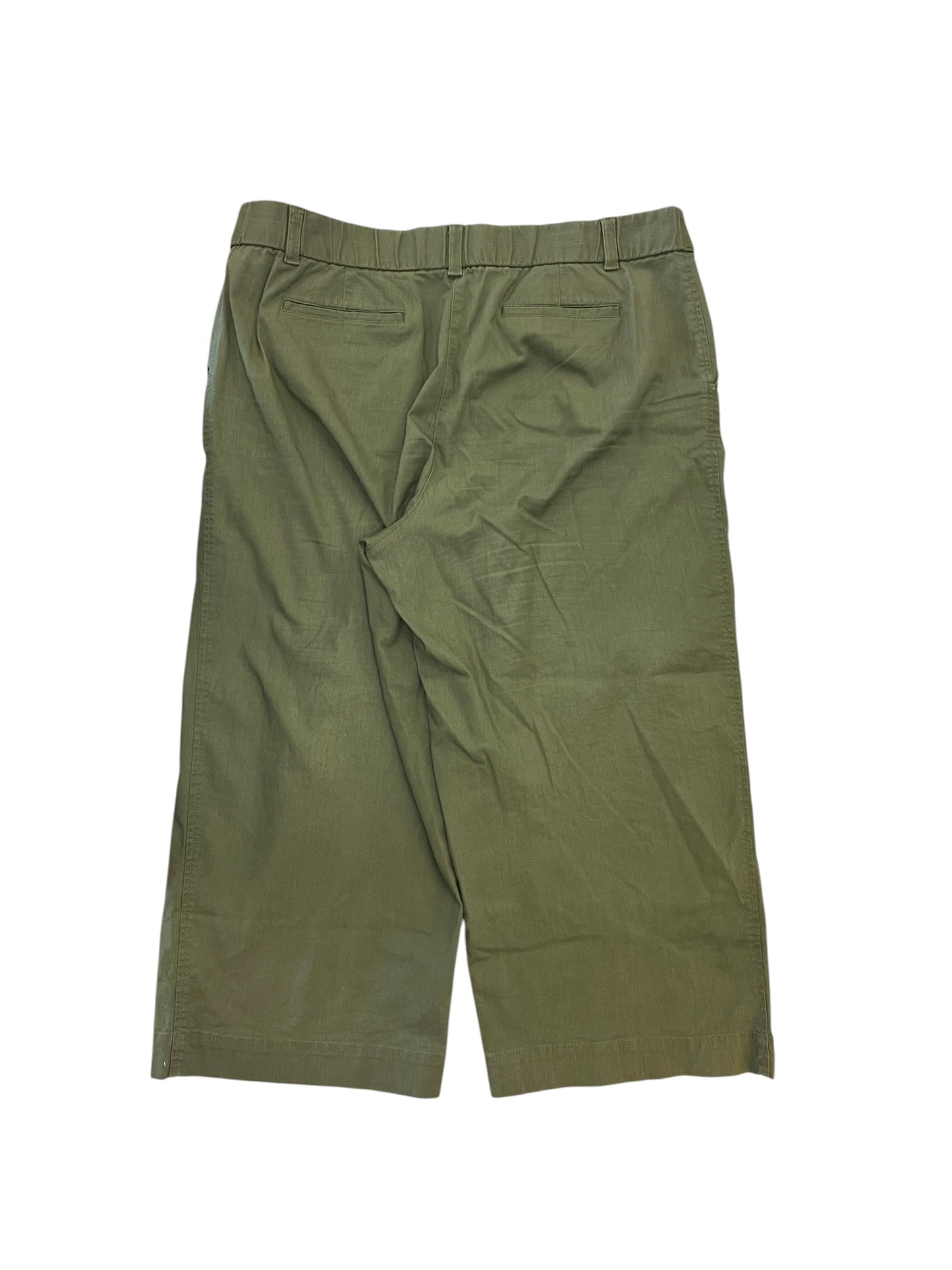 Pants Wide Leg By Talbots In Green, Size:Xxl