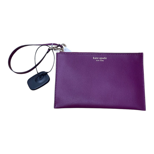 Wristlet Designer By Kate Spade In Purple, Size:Large
