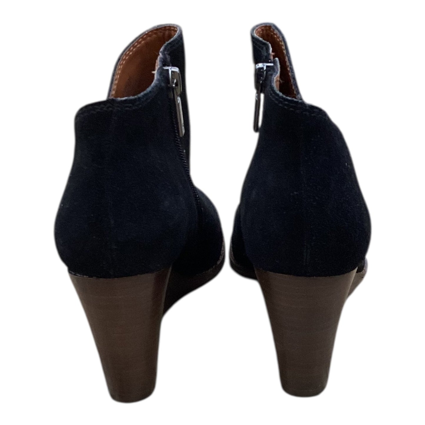 Boots Ankle Heels By Lucky Brand In Black, Size:6.5